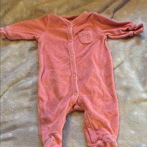 Cozy Pink Kids One Piece